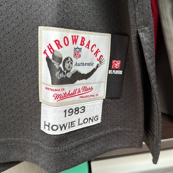 Howie Long Las Vegas Raiders Mitchell & Ness 1983 Authentic Throwback Jersey - Picture 4 of 8
